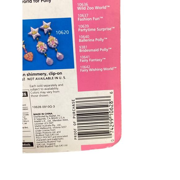 Vtg 90s Toy Polly Pocket Keepsake Camp Days Locket #10628 Mattel Bluebird 1993 - Picture 7 of 7